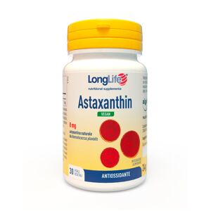 LONG LIFE Astaxanthin Vegan 4mg 30 Perle