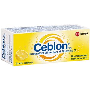 Cebion 1 G Effervescente Limone 10 Compresse Effervescenti