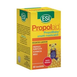 ESI Propolaid - Propolbaby Orsetti 80 Orsetti Masticabili Fragola