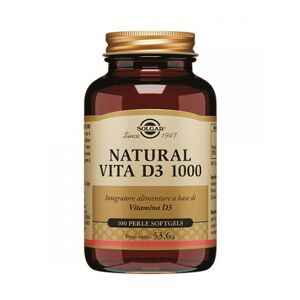 SOLGAR Natural Vita D3 1000 100 Perle