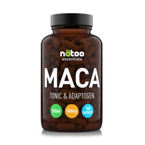 Maca - Natoo. Integratore Di Maca Andina In Capsule Da 500mg. Formato - 180 Caps