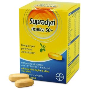 Supradyn Ricarica 50+ Integratore Di Vitamine E Sali Minerali 30 Compresse Rivestite