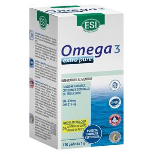 Esi Omega3 Extra Pure Integratore Di Omega3 120 Perle