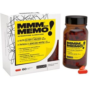 Zuccari Mmm Memo Integratore Memoria 60 Capsule