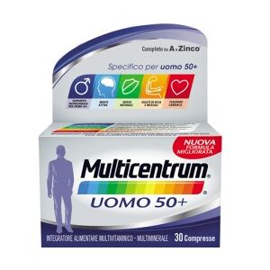 GLAXOSMITHKLINE C.HEALTH.Srl MULTICENTRUM UOMO 50+ 30 compresse