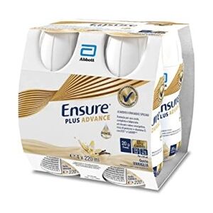 WELCOME Ensure Plus Advance 4 x 220ml Gusto a scelta tra: Cioccolato / Banana / Vaniglia / Fragola Fragola 935722126