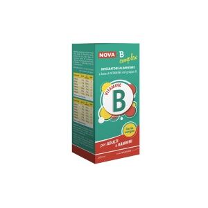 NOVA ARGENTIA NOVA . B Complex Sciroppo 200ml Gusto Vaniglia Linea Benessere