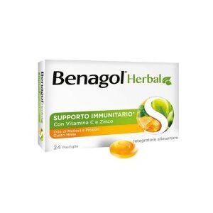 RECKITT BENCKISER H.(IT.) SpA Benagol Herbal Miele 24 Pastiglie