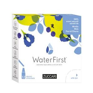 ZUCCARI Srl WATERFIRST MIRTILLO MELA FIORI DI CLITORIA 12 STICK