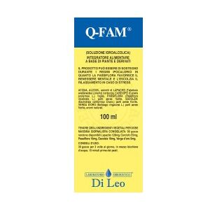 LABORATORIO ERBORISTICO DI LEO Di Leo Q-Fam Gocce Flacone da 100 ml