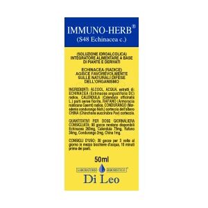 LABORATORIO ERBORISTICO DI LEO Di Leo Immuno-Herb Composto S48 Echinacea 50 ml