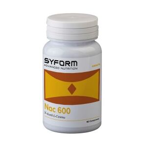 NEW SYFORM Srl SYFORM   Nac 600 Integratore alimentare a base di N-Acetil-L-Cisteina 60 Compresse