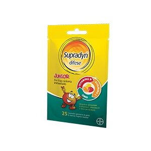 Bayer SUPRADYN DIFESE JUNIOR 25 CARAMELLE GOMMOSE