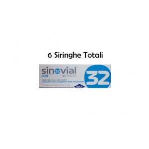 IBSA Farmaceutici Italia SINOVIAL FORTE SOLUZIONE SIR 1,6% 3 SIRINGHE 32mg/2ml