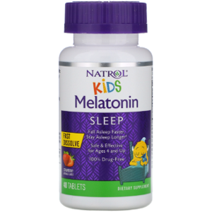 vitanatural Bambini Melatonina 1mg - Fast Sciogliere - 40 Compresse