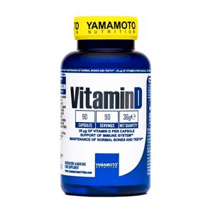 YAMAMOTO NUTRITION Vitamin D 25mcg 90 capsule 