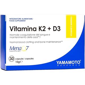 YAMAMOTO RESEARCH Vitamina K2 + D3 MenaQ7® 30 capsule 