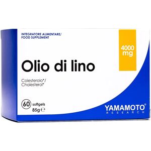 YAMAMOTO RESEARCH Olio di lino 60 softgels 