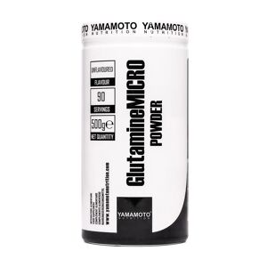 YAMAMOTO NUTRITION GlutamineMICRO POWDER MCU-20® Cambridge Assured™ 500 grammi 