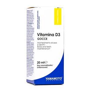 YAMAMOTO RESEARCH Vitamina D3 GOCCE 50mcg 20ml 
