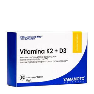 YAMAMOTO RESEARCH Vitamina K2 + D3 New Formula 60 compresse 