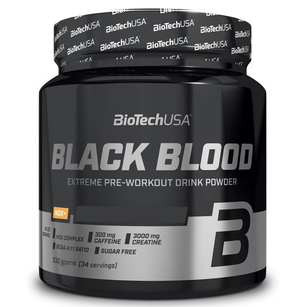 biotech usa black blood nox+ 330 gr arancia rossa