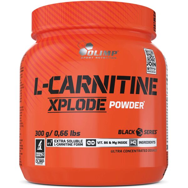 olimp l-carnitine xplode powder 300 gr arancia