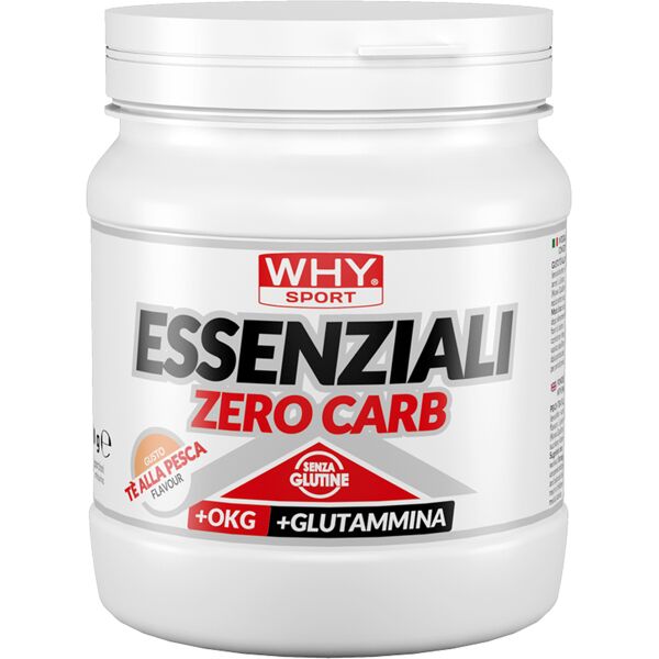 why sport essenziali zero carb 240 gr the alla pesca