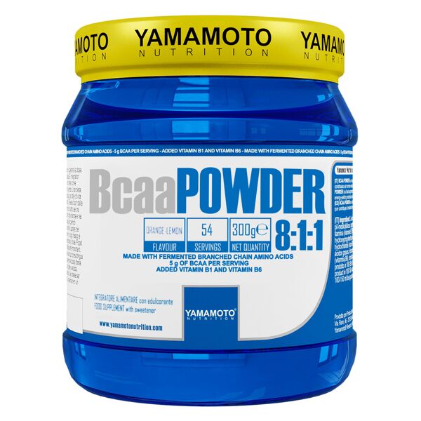 yamamoto bcaa powder 8:1:1 300 gr arancio-limone