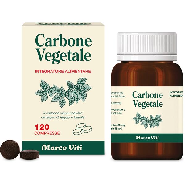 marco viti farmaceutici spa carbone vegetale 120 compresse viti