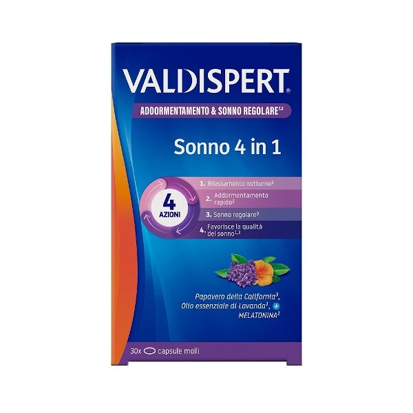 cooper consumer health it srl valdispert notte 4 in 1 30 capsule molli