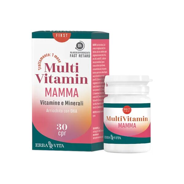 multivitamin mamma vitamine e minerali 30 compresse erba vita