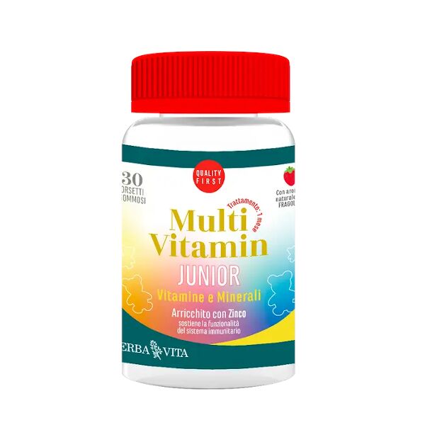 multivitamin junior vitamine e minerali 30 orsetti gommosi erba vita