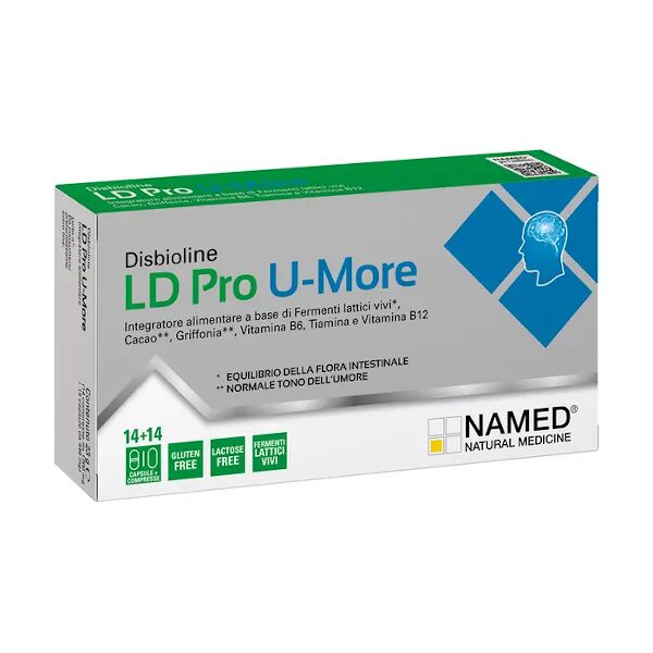named srl named disbioline ld pro u-more 2x14 compresse