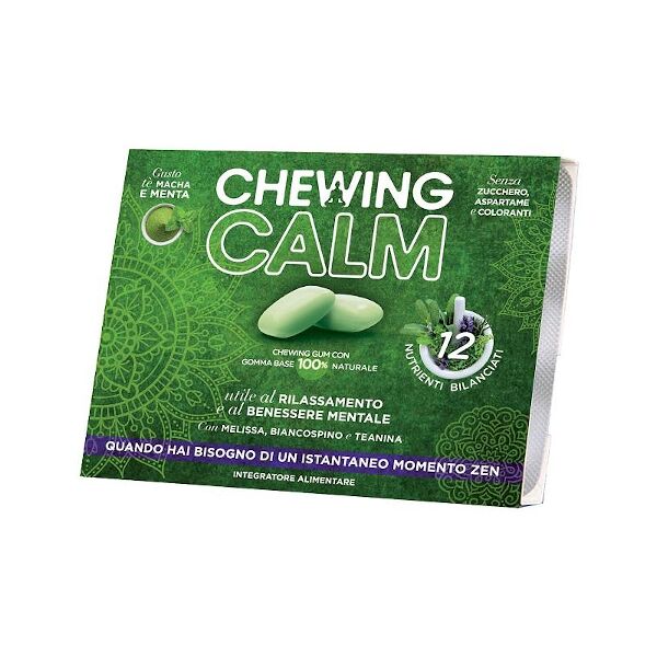 dante medical solutions chewing calm 18 gomme tè e menta