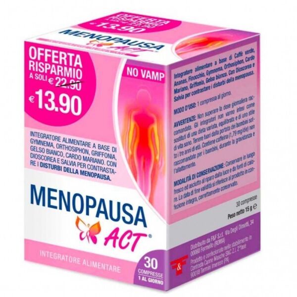 f&f srl menopausa act 30 compresse