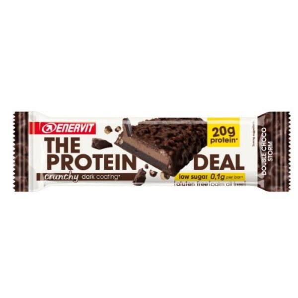 the protein deal double choco storm enervit 55g