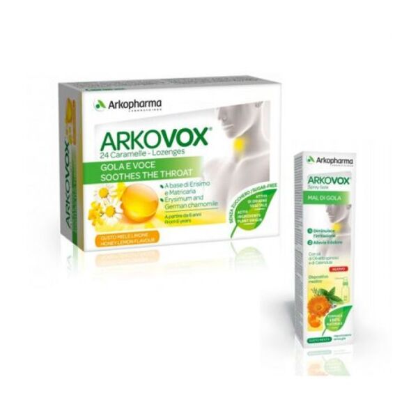 arkofarm srl arkovox® propoli pack arkopharma duo pack