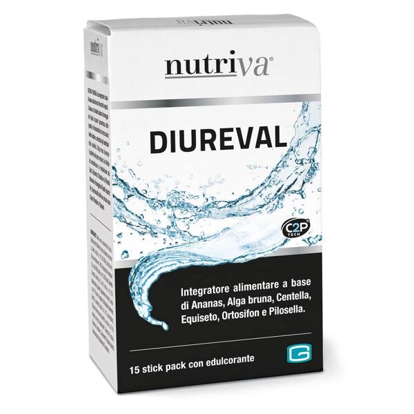 giuriati group srl nutriva diureval 15 stick pack da 10 ml