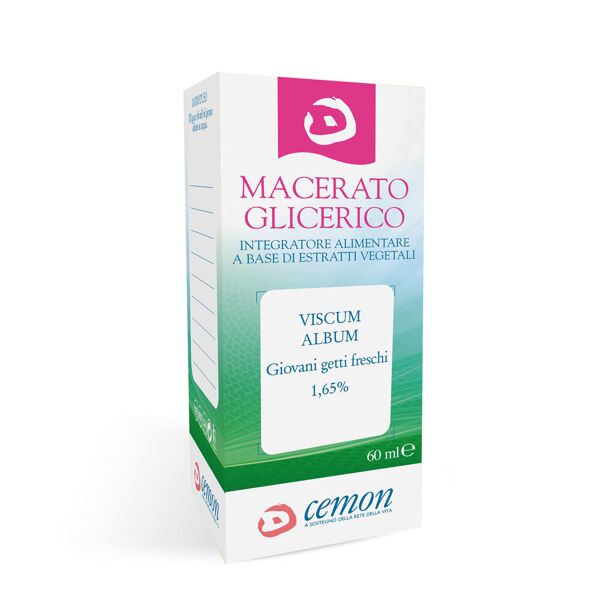 cemon srl viscum album getti macerato glicerico 60ml cemon