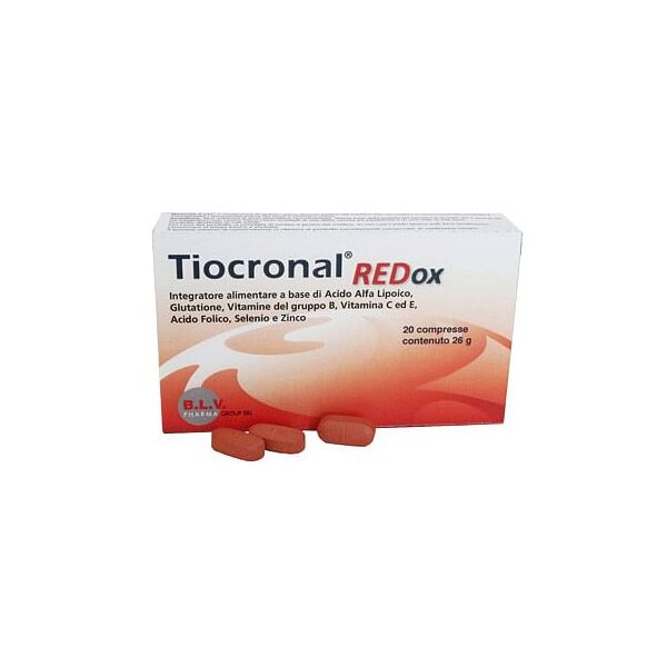 b.l.v. pharma group srl tiocronal redox 20 compresse