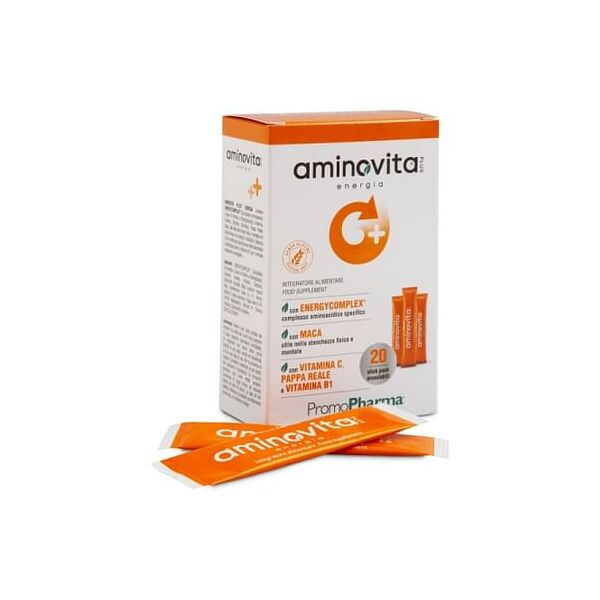 promopharma spa aminovita plus energia 20 stick pack x 2 g