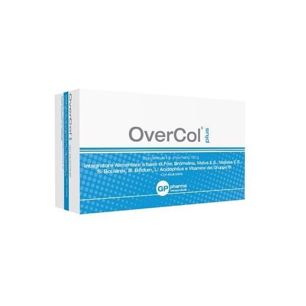 gp pharma srl overcol plus 30 bustine