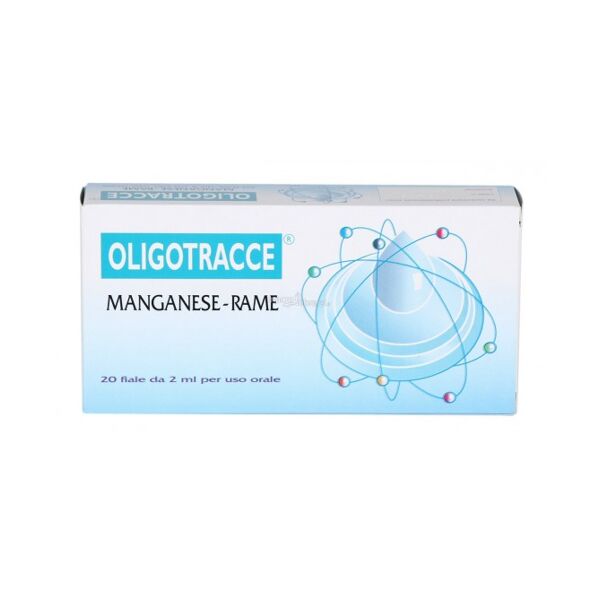 lizofarm srl oligotracce manganese rame 20 fiale 2 ml