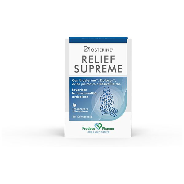 prodeco pharma srl biosterine relief supreme 48 compresse