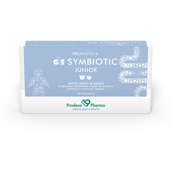 prodeco pharma srl probiotic+ gse symbyotic junior frutti di bosco 10 flaconcini