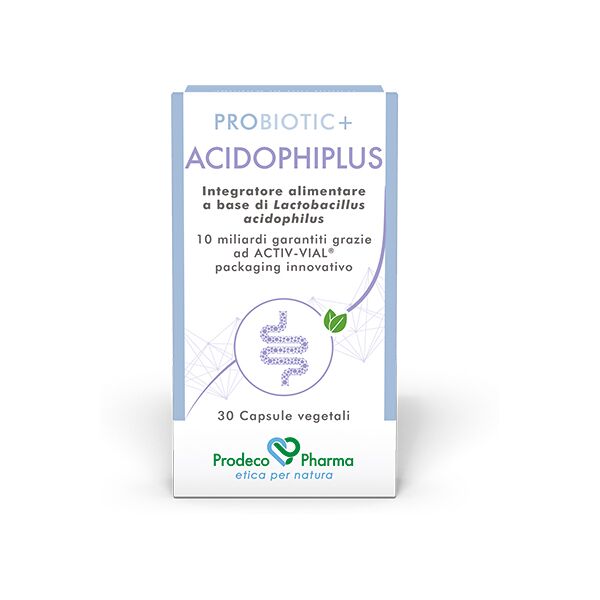 prodeco pharma srl probiotic+ acidophiplus 30 capsule