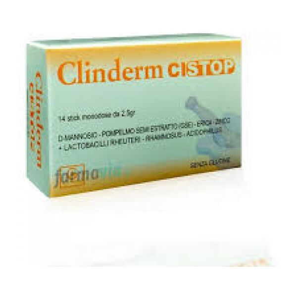 abbate gualtiero clinderm cistop integratore 14 bustine stick