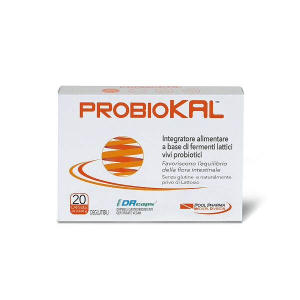 pool pharma srl probiokal 20 capsule