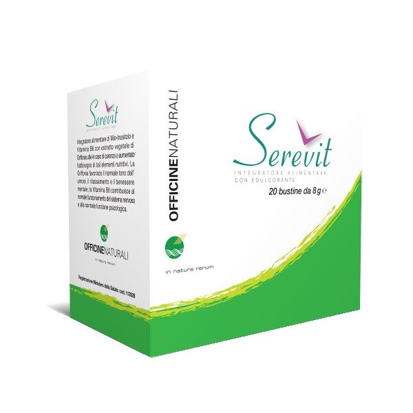 officine naturali srl serevit 20 bustine 8g